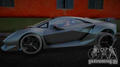 Lamborghini Sesto Elemento Black для GTA San Andreas