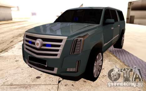 Cadillac Escalade Police 2020 для GTA San Andreas