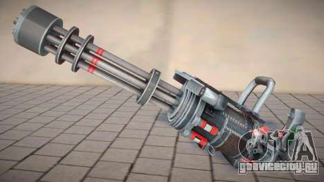 Minigun Rifle HD mod для GTA San Andreas