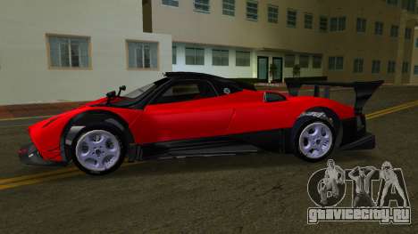 Pagani Zonda R TT Black Revel для GTA Vice City