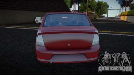 Renault Logan Red для GTA San Andreas