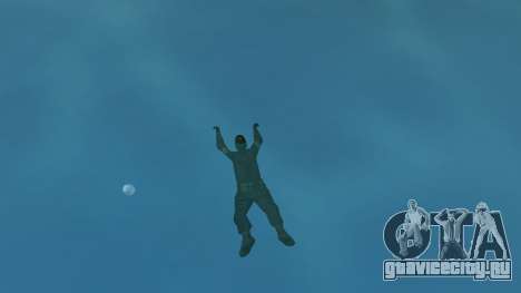 Возможность плавать c новой анимацией для GTA Vice City