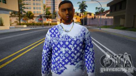 Skin white outfit man для GTA San Andreas