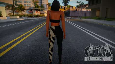 Sexy Brunette Girl v1 для GTA San Andreas