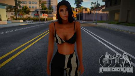 Sexy Brunette Girl v1 для GTA San Andreas