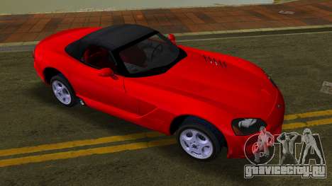 Dodge Viper SRT-10 Roadster TT Black Revel для GTA Vice City