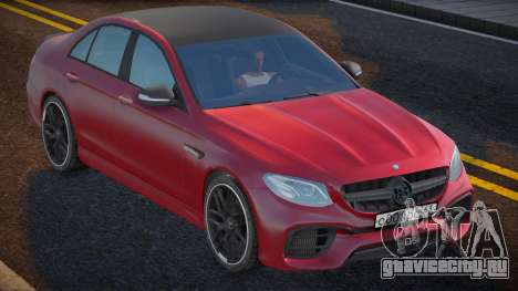 Mercedes-Benz E63s Brabus Evil для GTA San Andreas