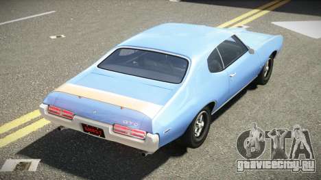 1972 Pontiac GTO RT V1.2 для GTA 4