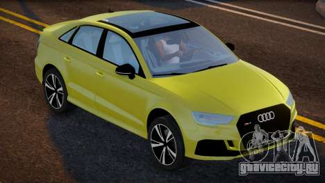 Audi RS3 Flash для GTA San Andreas