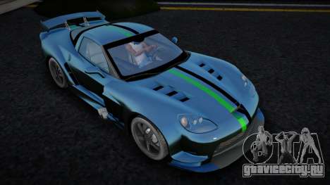 [NFS Most Wanted] Corvette C6 Evangelion для GTA San Andreas