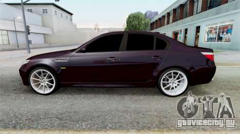 BMW M5 (E60) Blackcurrant для GTA San Andreas