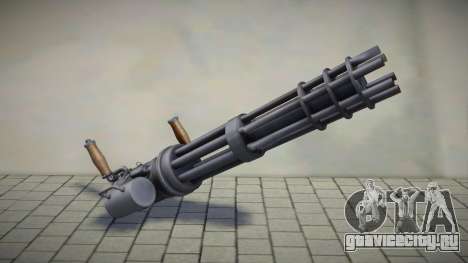Minigun versión 1 для GTA San Andreas