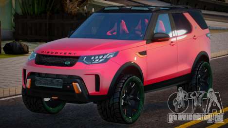 Land Rover Discovery 2019 для GTA San Andreas