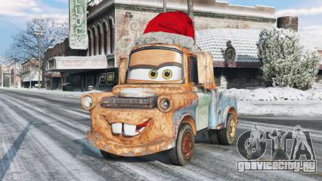 Tow Mater Christmas