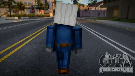 Minecraft Story - White Pumpkin MS для GTA San Andreas
