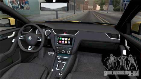 Skoda Octavia Taxi (5E) 2018 для GTA San Andreas