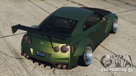 Nissan GT-R Wide Body (R35) Green Pea