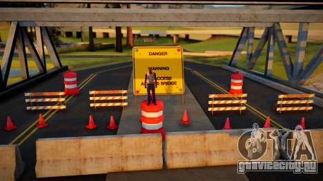 Proper Roadblock Collision для GTA San Andreas