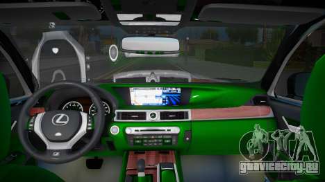 Lexus LS460 Green Interior для GTA San Andreas