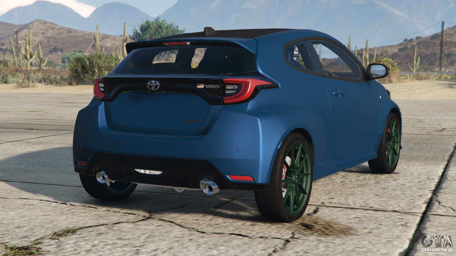 Toyota GR Yaris (XP210) Hippie Blue for GTA 5