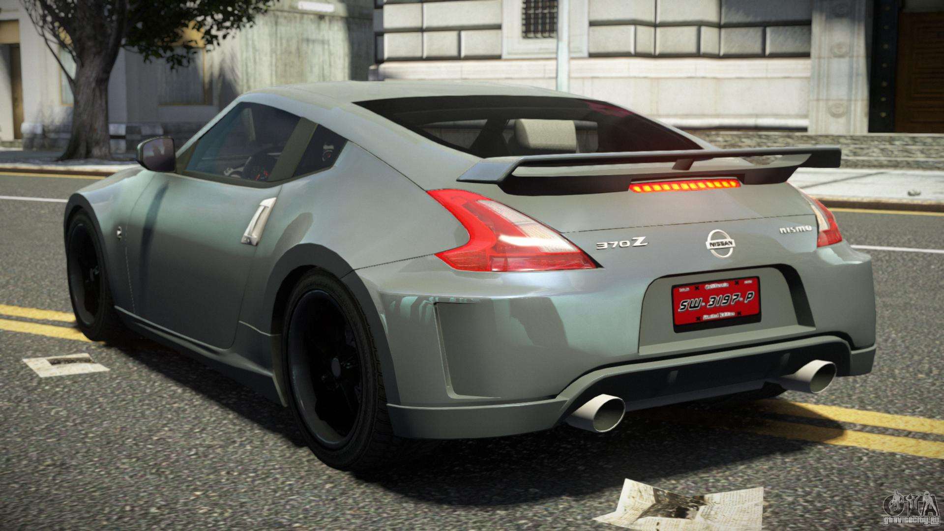 Nissan 370z серый