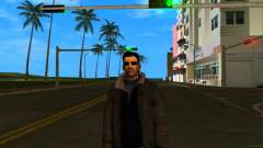 Tommy With Winter Jacket для GTA Vice City