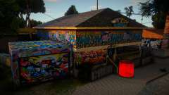 Graffiti Street House для GTA San Andreas