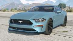 Ford Mustang GT 2018 Cadet Blue для GTA 5