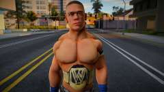 John Cena Blue Wristband and WWE Belt для GTA San Andreas
