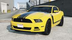 Ford Mustang Boss 302 2013 Ripe Lemon для GTA 5