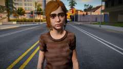Skin de Ellie del Prologo de The Last of Us 2 для GTA San Andreas