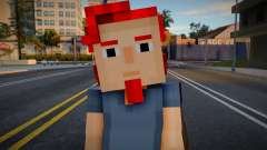 Minecraft Story - Romeo MS для GTA San Andreas