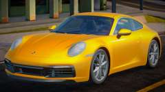 Porsche 911 Carrera S Yellow для GTA San Andreas