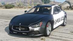 Maserati Ghibli Police 2014 для GTA 5