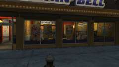 Real Cluckin Bell Interior In Northwood TLAD для GTA 4