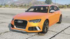 Audi RS 6 Avant (C7) Pastel Orange для GTA 5
