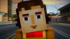 Minecraft Story - Ellie MS для GTA San Andreas