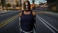 Jeff Hardy 2009 Facepaint для GTA San Andreas