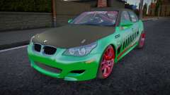 BMW M5 E60 Green для GTA San Andreas