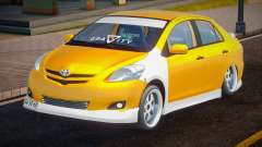 Toyota Yaris Sedan для GTA San Andreas