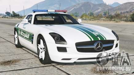 Mercedes-Benz SLS 63 AMG Dubai Police (C197) для GTA 5