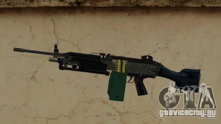 Advanced MG (M249 SAW) from GTA IV TBoGT для GTA Vice City