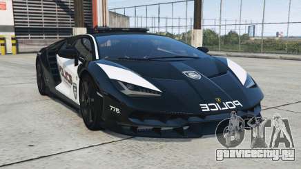Lamborghini Centenario Seacrest County Police для GTA 5