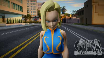 N18 Cosplay Chun-LI для GTA San Andreas