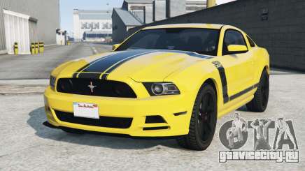Ford Mustang Boss 302 2013 Ripe Lemon для GTA 5