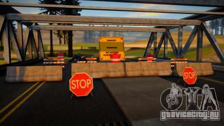 Proper Roadblock Collision для GTA San Andreas