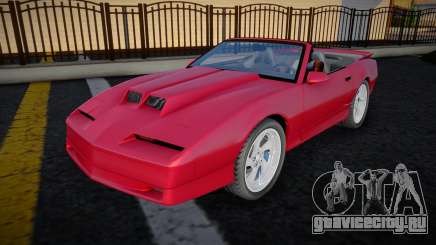 Pontiac Firebird Convertible Custom для GTA San Andreas