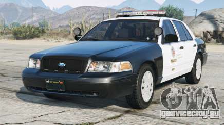 Ford Crown Victoria LAPD Eerie Black для GTA 5