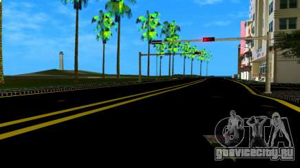 New roads new grass для GTA Vice City