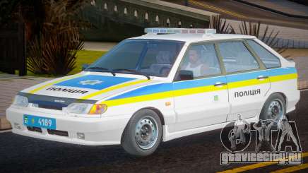 Vaz 2114 Police Ukraine для GTA San Andreas